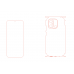 Redmi 12c лекало для мобильного телефона