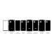 Samsung Galaxy F22 2021 лекало для мобильного телефона