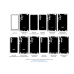 Samsung Galaxy S23 FE 5G 2023 лекало для мобильного телефона