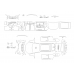 Geely Cityray 2024 полный кузов - лекало для кузова