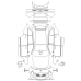 Geely Galaxy M9 2025 полный кузов - лекало для кузова