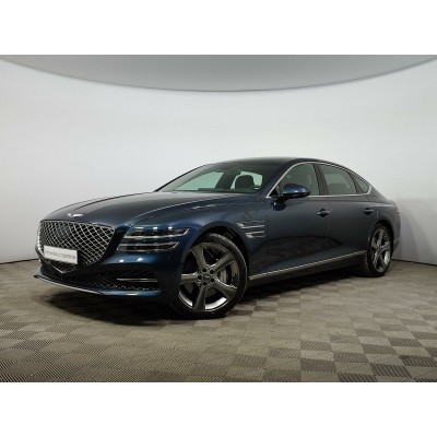 Genesis G80 2020 - лекало экрана мультимедиа