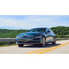 Genesis G80 Electrified 2023 - лекало фар