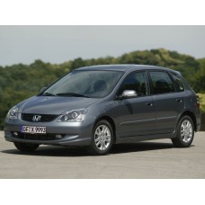 Honda Civic хэтчбек 5 дв., 7 поколение, EU (08.2001 - 2006) лекало переднее боковое стекло