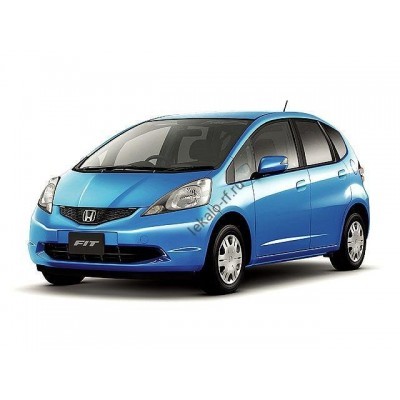 Honda Fit II (2007-2013) - лекало для ЕВА ковриков салона