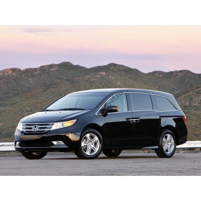 Honda Odyssey 4 поколение, RL5 2010-2017 (США) - лекало на лобовое стекло