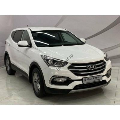 Hyundai Santa Fe (2015) - лекало фар