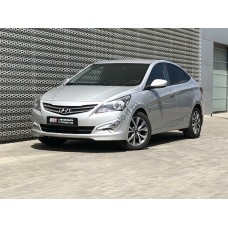 Hyundai Solaris 2015 - лекало фар