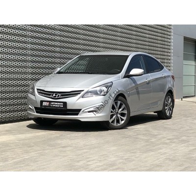 Hyundai Solaris 2015 - лекало фар