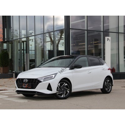 Hyundai i20 - 3 поколение, хэтчбек 5 дв., 2020-2025 Лекало переднего бокового стекла