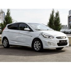 Hyundai Solaris - 1 поколение до 2017 хетчбэк - лекало на задние стекла