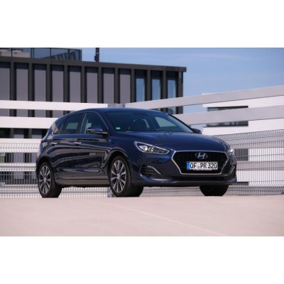 Hyundai i30 2018 - лекало фар