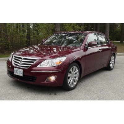 Hyundai Genesis 3.8, 4.6 (Sedan) 2010 - лекало фар