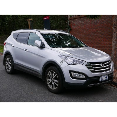 Hyundai Grand Santa Fe DM 2014 - лекало фар