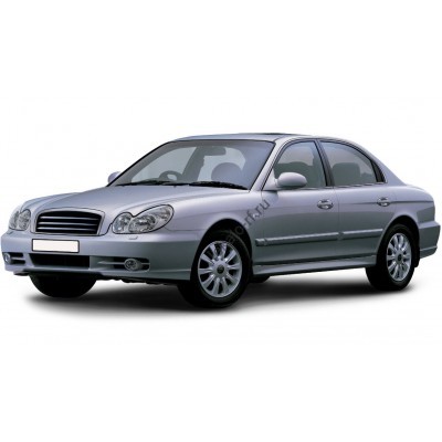 Hyundai Sonata - 4 поколение EF 1998 - 2013 - лекало на задние стекла