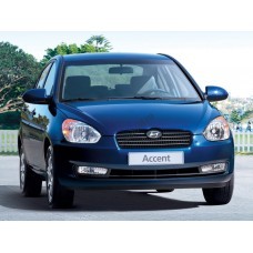 Hyundai Accent седан, 3 поколение, MC (03.2006 - 04.2007) лекало переднее боковое стекло