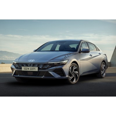 Hyundai Elantra 2023 - лекало фар