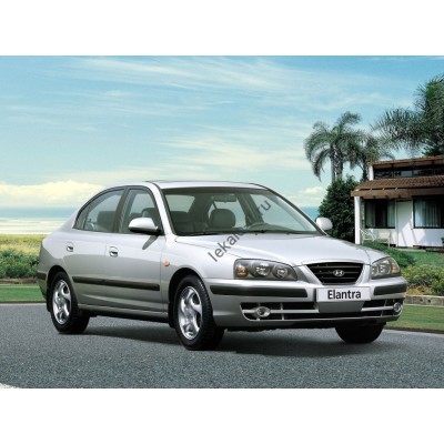 HYUNDAI ELANTRA III 2000-2006 - лекало для ЕВА ковриков салона