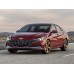 Hyundai Elantra 7 поколение (10.2020 - 2021) - лекало на задние стекла