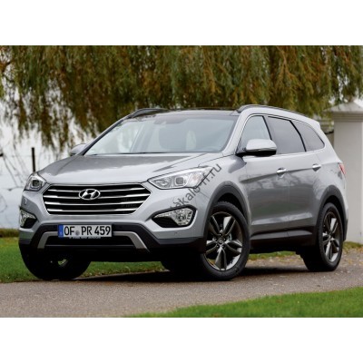 Hyundai Grand Santa Fe 1 поколение, NC (09.2012 - 2018) - лекало на задние стекла