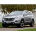 Hyundai Grand Santa Fe 1 поколение, NC (09.2012 - 2018) - лекало на задние стекла