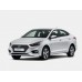 Hyundai Solaris 2 поколение - лекало на лобовое стекло