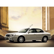 HYUNDAI SONATA 2001-2005 лекало для ковриков салона