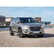 Hyundai Tucson 2018 - лекало экрана мультимедиа