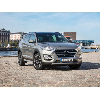 Hyundai Tucson (2018) - лекало салона