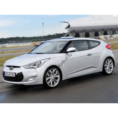 Hyundai Veloster хэтчбек 5 дв., 1 поколение (06.2012 - 07.2016) - лекало на лобовое стекло