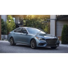 Hyundai Genesis G80 2016 - лекало экрана мультимедиа