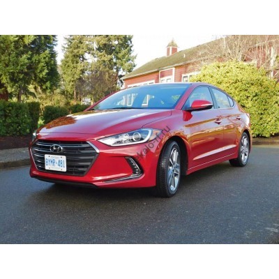 Hyundai Elantra (2017) - лекало фар