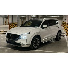 Hyundai Santa Fe SE, SEL, Limited, Calligraphy 2021 - лекало фар