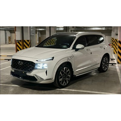 Hyundai Santa Fe SE, SEL, Limited, Calligraphy 2021 - лекало фар