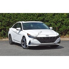 Hyundai Elantra (2023) Limited перед - лекало для кузова