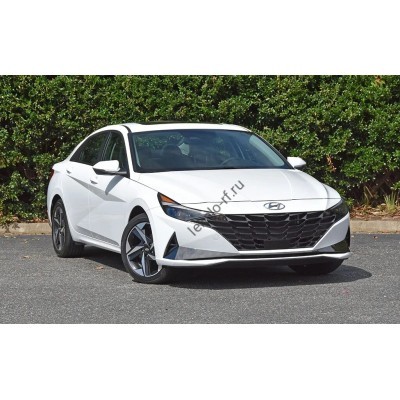 Hyundai Elantra (2023) Limited перед - лекало для кузова
