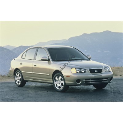 Hyundai Elantra 3 поколение XD 2000-2006 - лекало на лобовое стекло