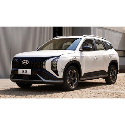 Hyundai Mufasa 2023 - лекало экрана мультимедиа