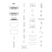 Hyundai Palisade Calligraphy 2026 - перед - лекало для кузова Hyundai Palisade Calligraphy 2026 - перед - лекало для кузова