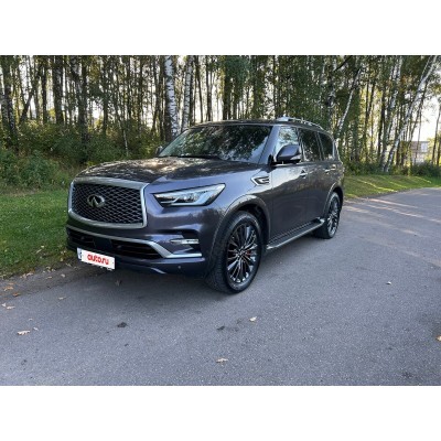 Infiniti QX80 2022 - лекало экрана мультимедиа