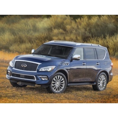 Infiniti QX80 2015 бампер - лекало для кузова