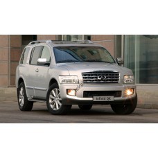 Infiniti QX56 1 поколение 2004-2010 лекало переднее боковое стекло