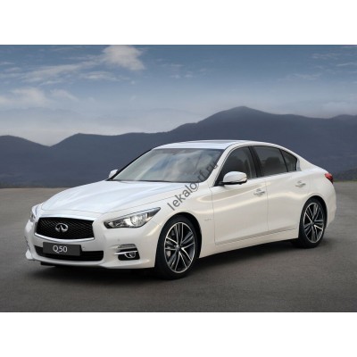 Infiniti Q50 2013 - лекало для ЕВА ковриков салона