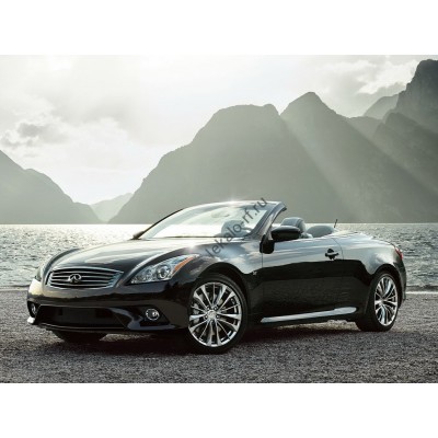 Infiniti Q60 открытый кузов, 4 поколение (05.2014 - 03.2015) - лекало на лобовое стекло