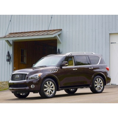 INFINITI QX 56 2010-> лекало для ковриков салона