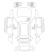 Jaecoo J7 (2024 - 2025)  (Chinese - European) полный кузов - лекало для кузова