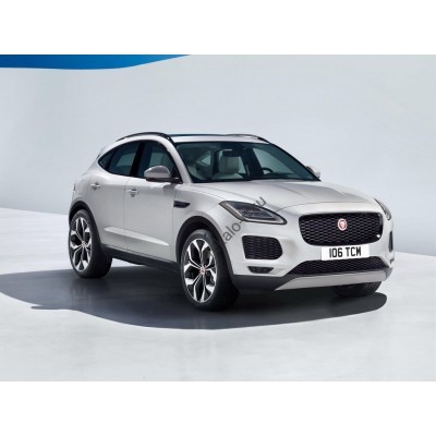 Jaguar E-PACE 2018 - лекало экрана мультимедиа