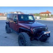 Jeep Wrangler 3 поколение, JK (08.2006 - 2018) - лекало на лобовое стекло