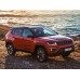 Jeep Compass 2017 - лекало экрана мультимедиа