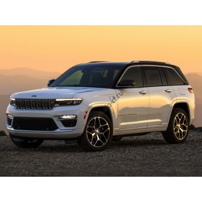 Jeep Grand Cherokee 2023 - лекало экрана мультимедиа